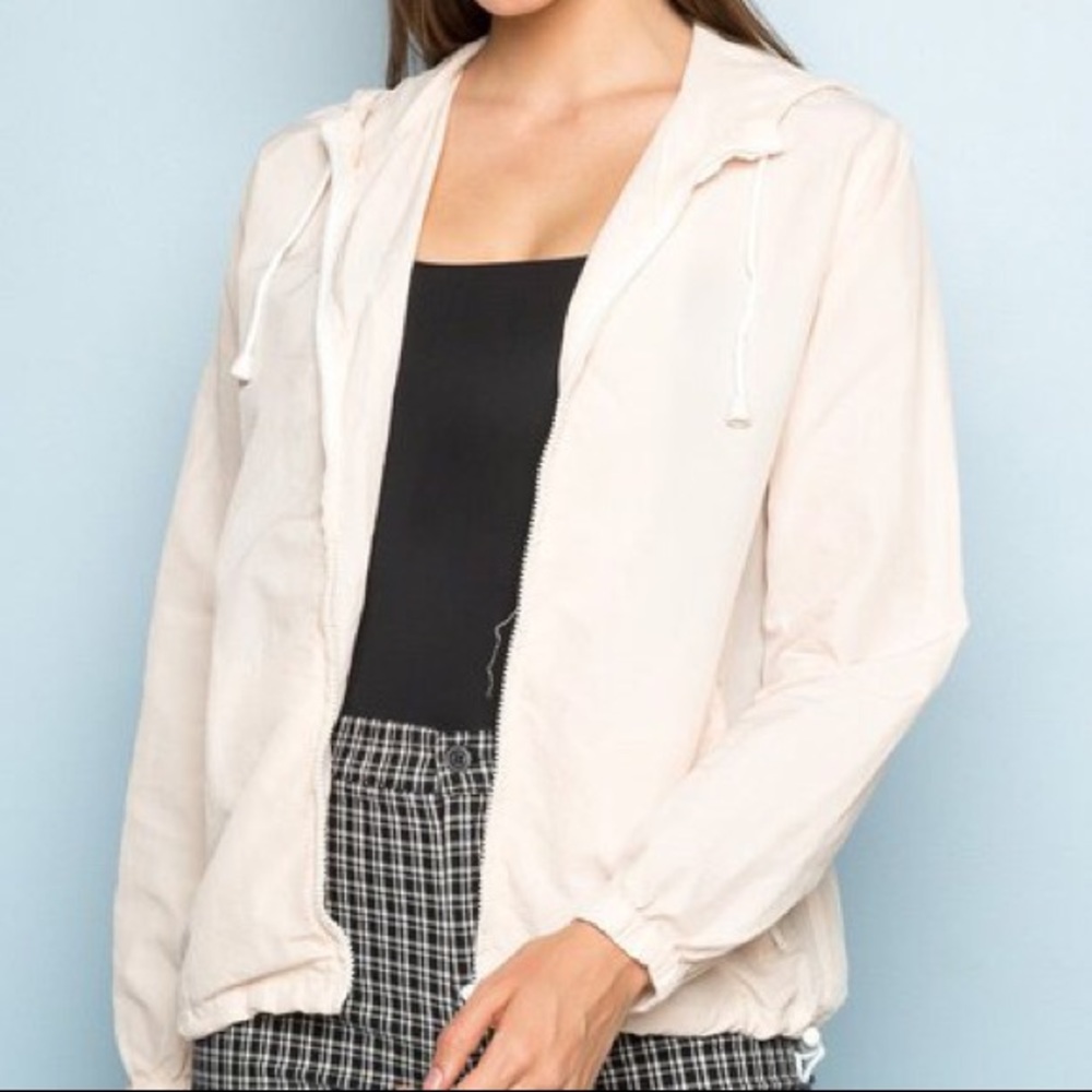 Brandy Melville Pink Krissy Jacket